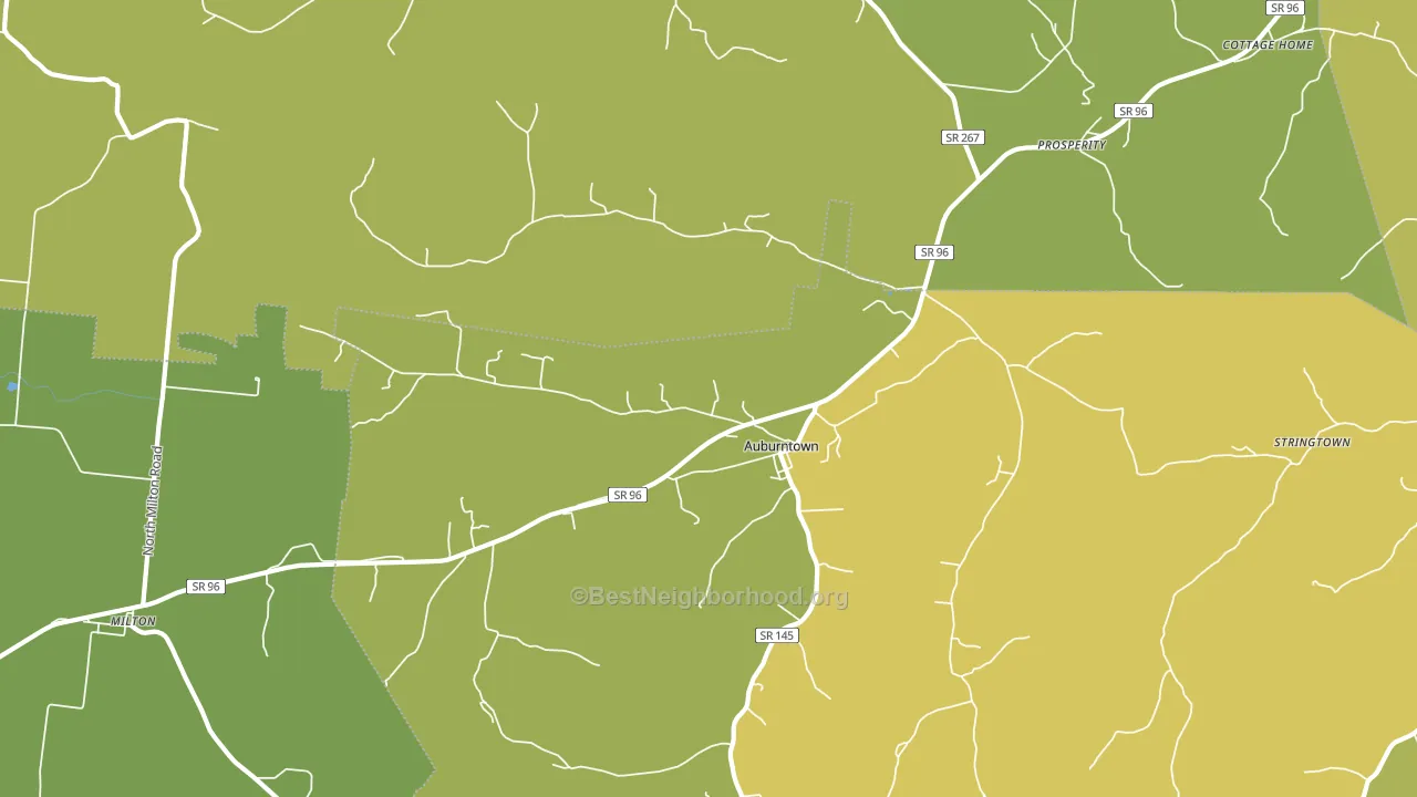 37016, TN block-group voter-turnout map