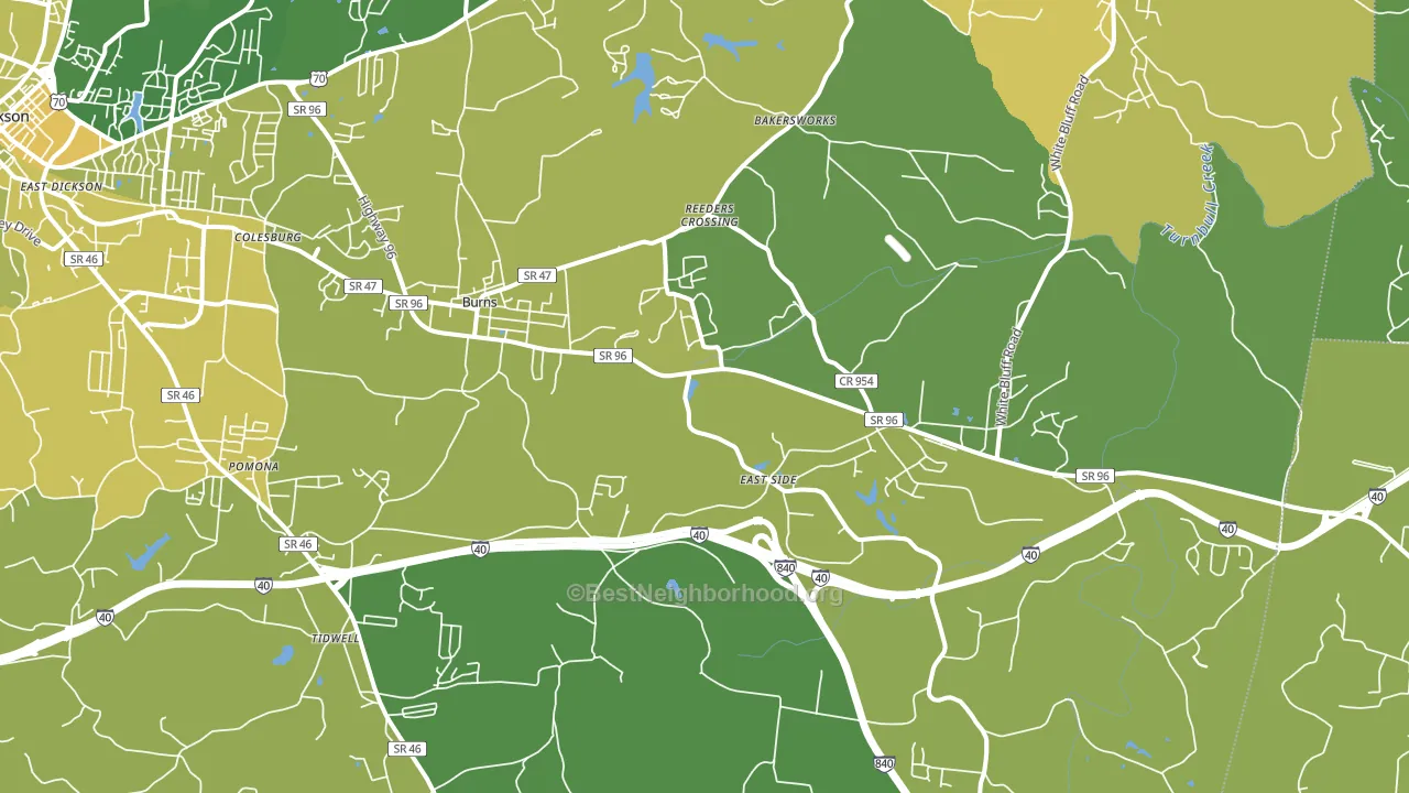 37029, TN block-group voter-turnout map