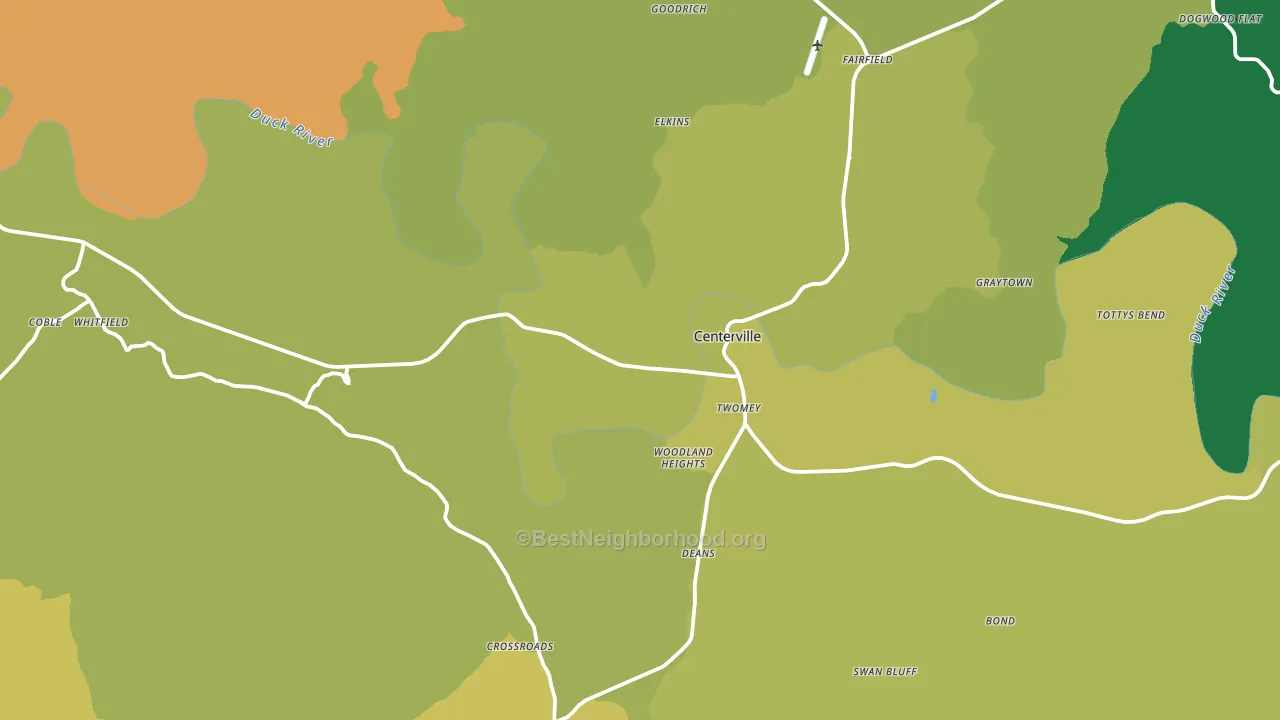 37033, TN block-group voter-turnout map