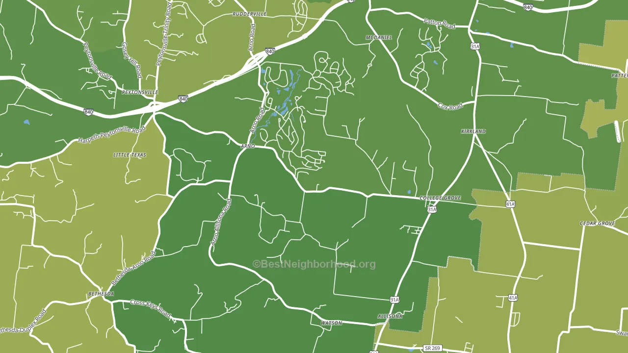 37046, TN block-group voter-turnout map