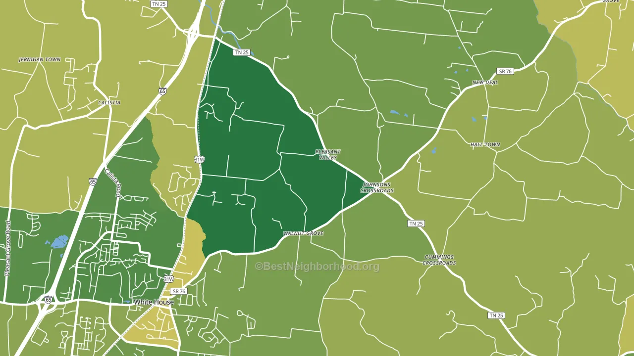 37048, TN block-group voter-turnout map