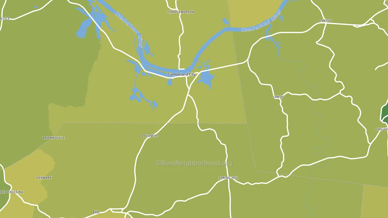 37050, TN block-group voter-turnout map