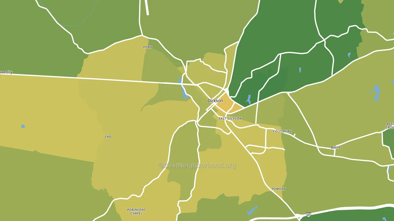 37055, TN block-group voter-turnout map