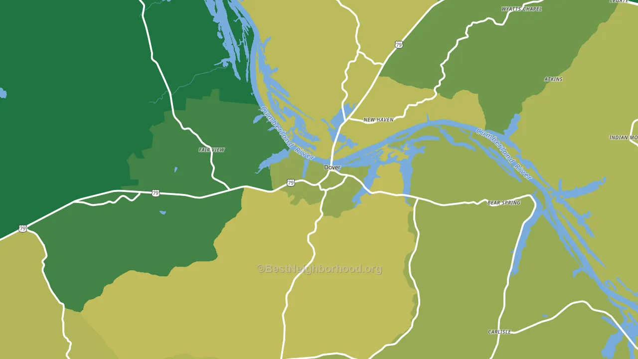 37058, TN block-group voter-turnout map