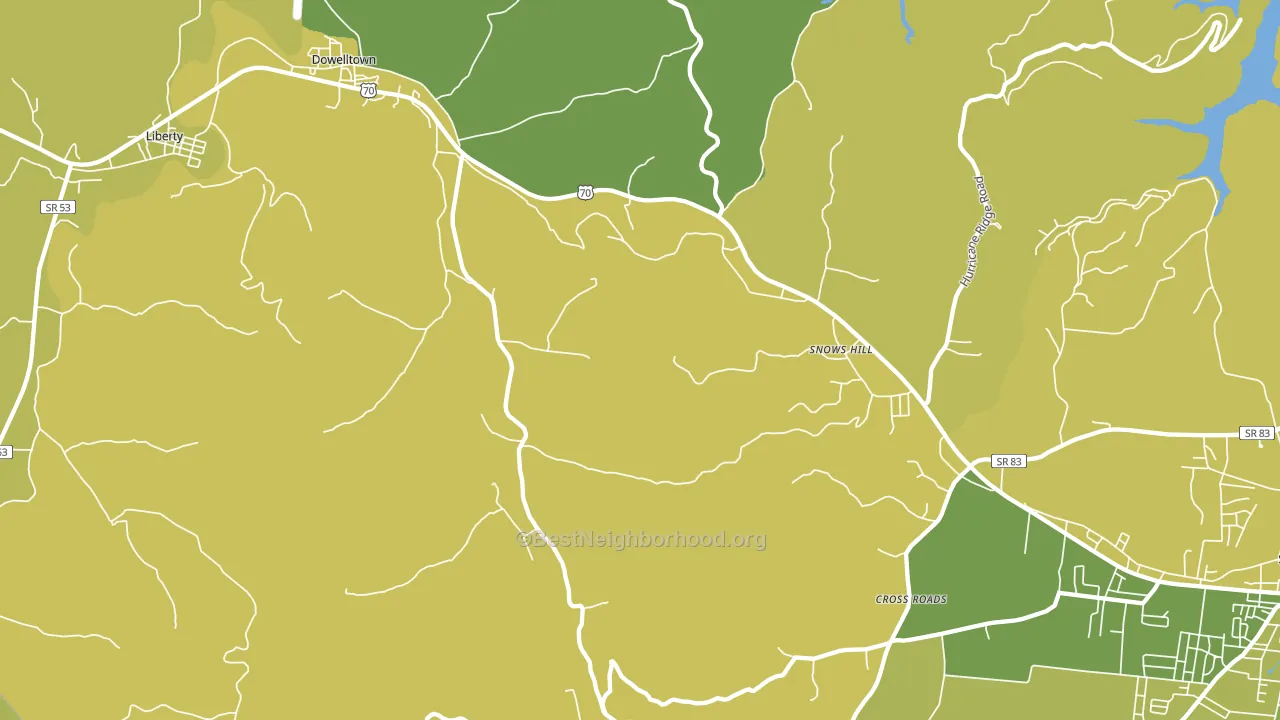 37059, TN block-group voter-turnout map
