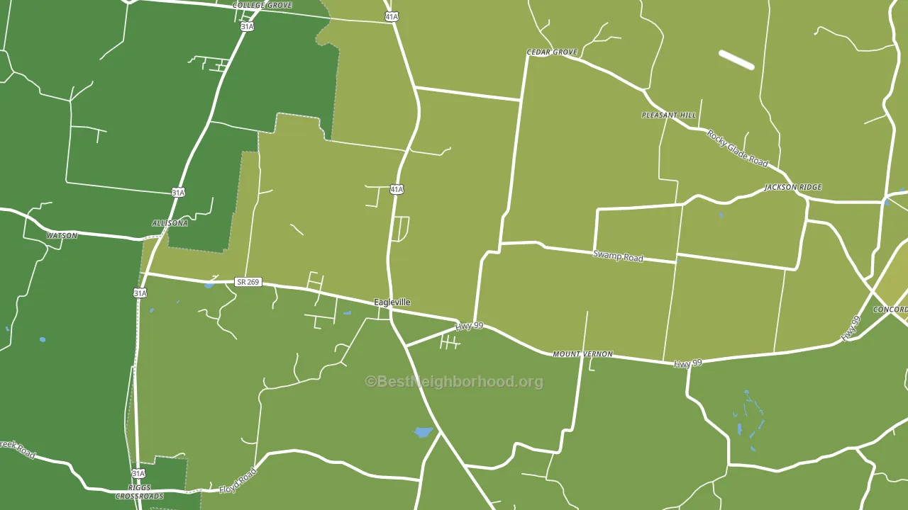 37060, TN block-group voter-turnout map