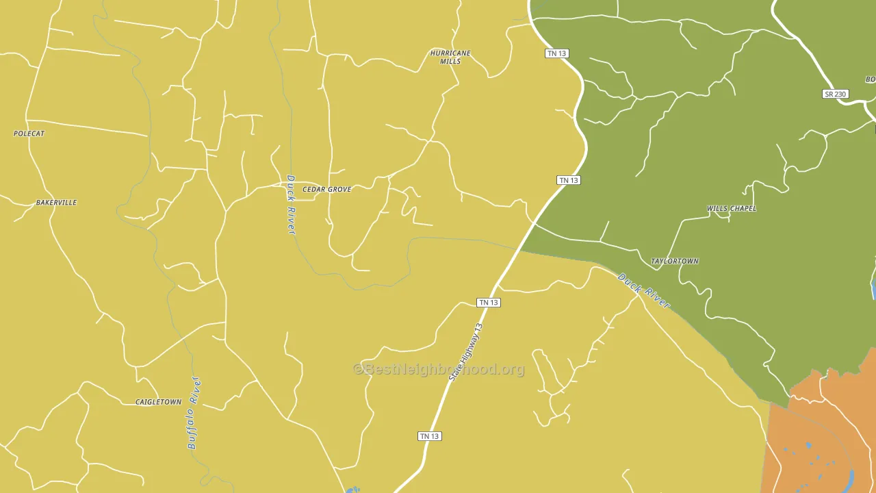 37078, TN block-group voter-turnout map