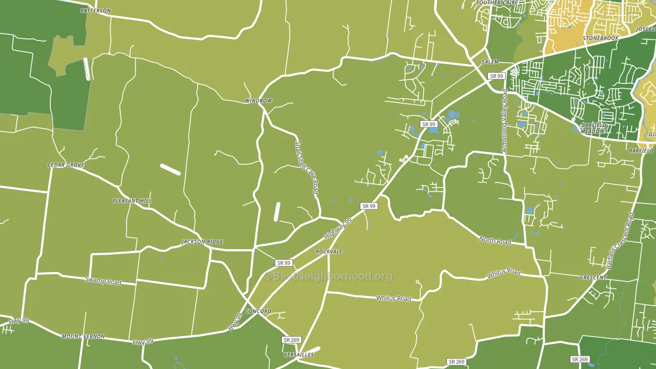 37153, TN block-group voter-turnout map