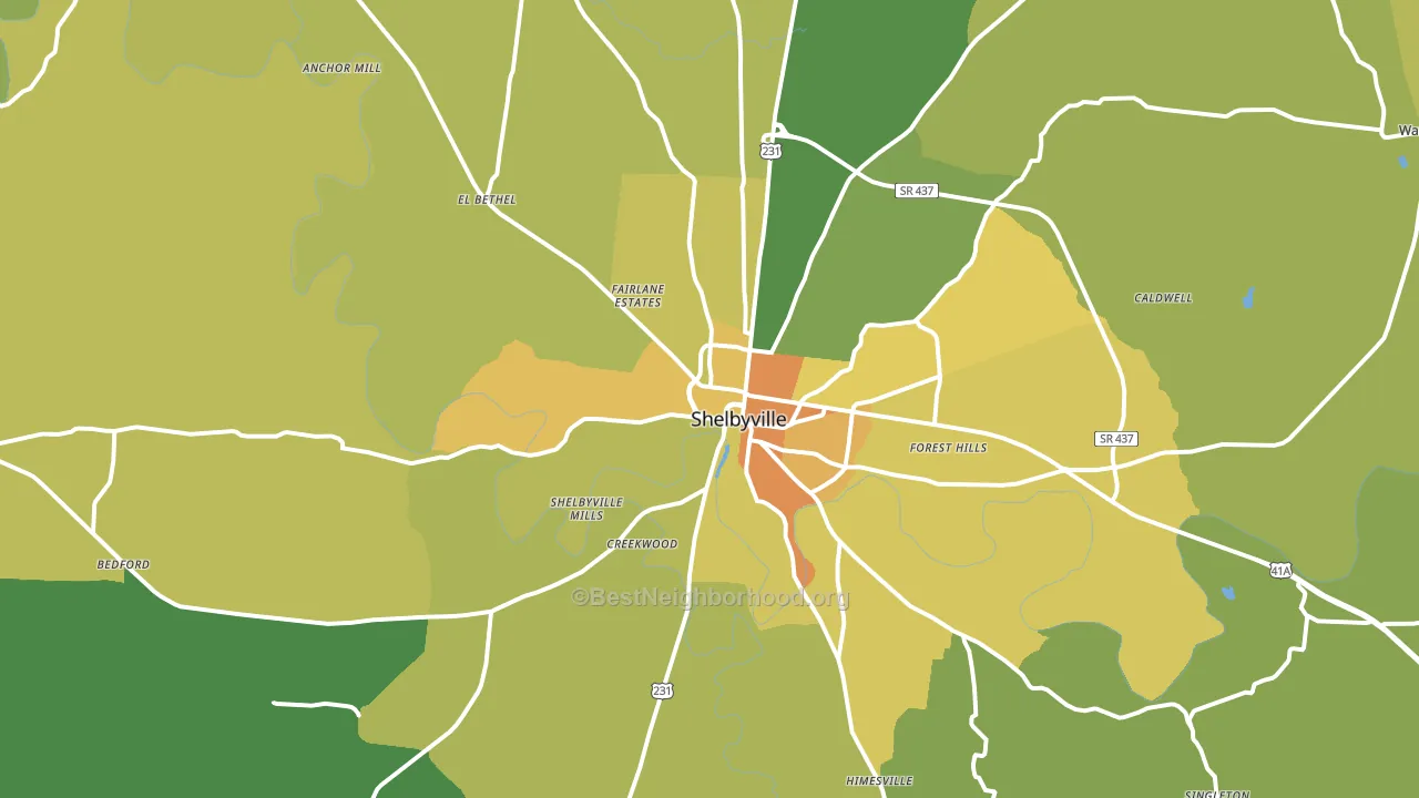 37160, TN block-group voter-turnout map