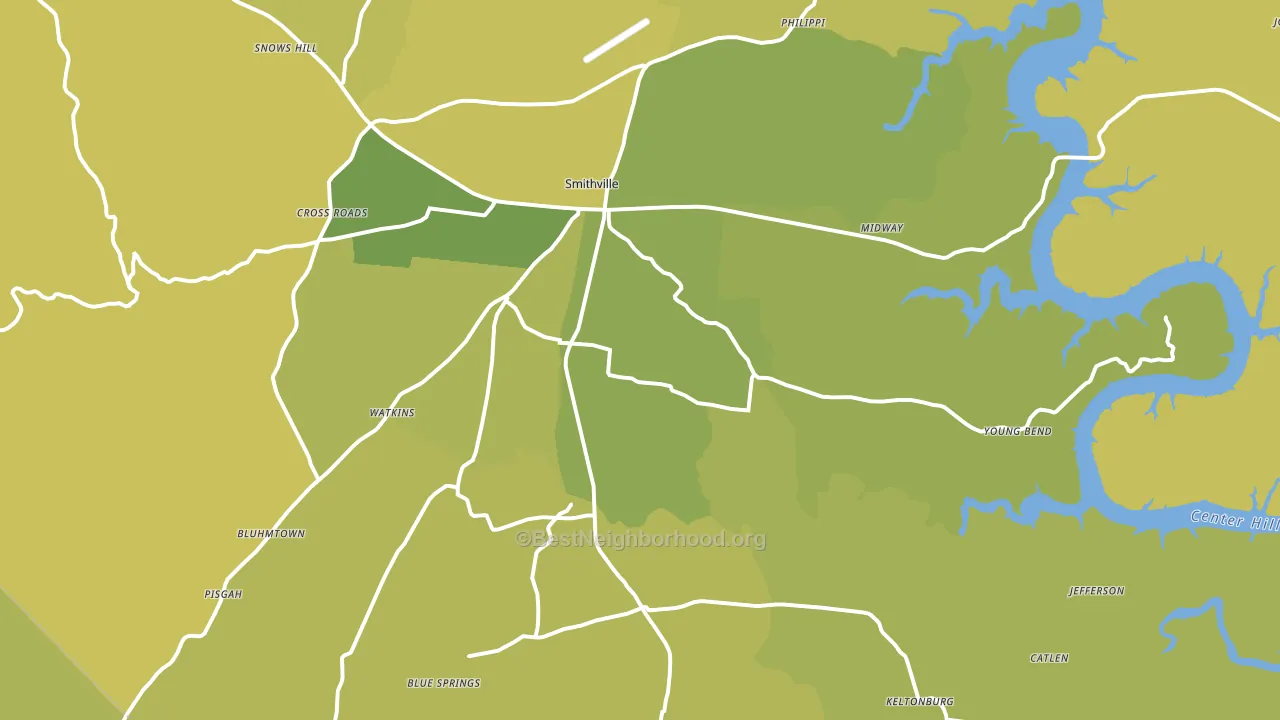 37166, TN block-group voter-turnout map