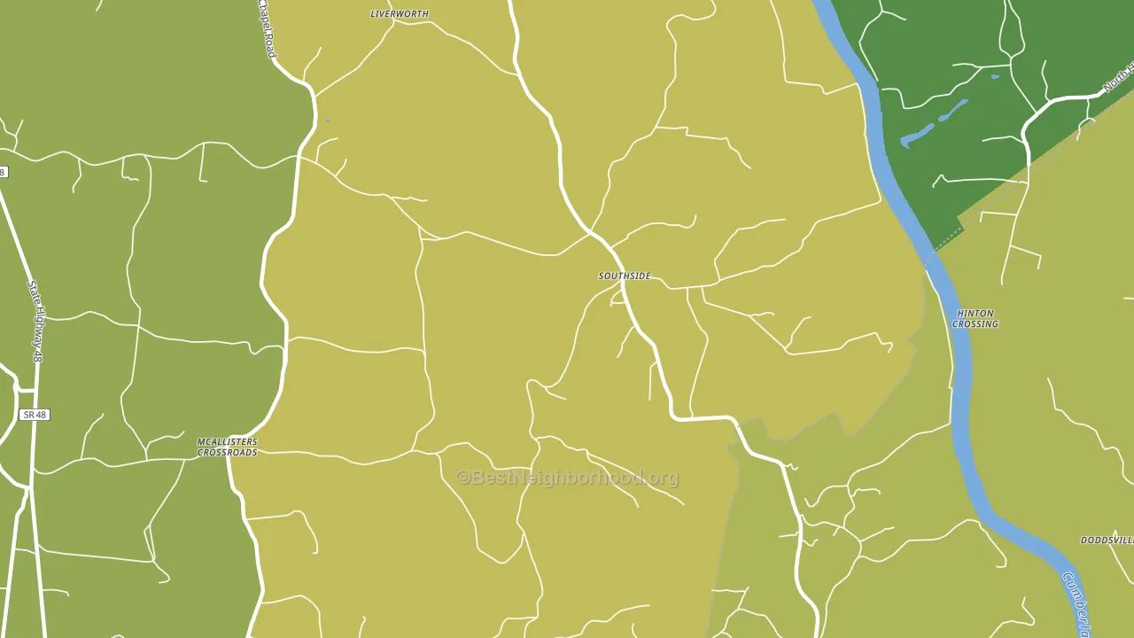 37171, TN block-group voter-turnout map