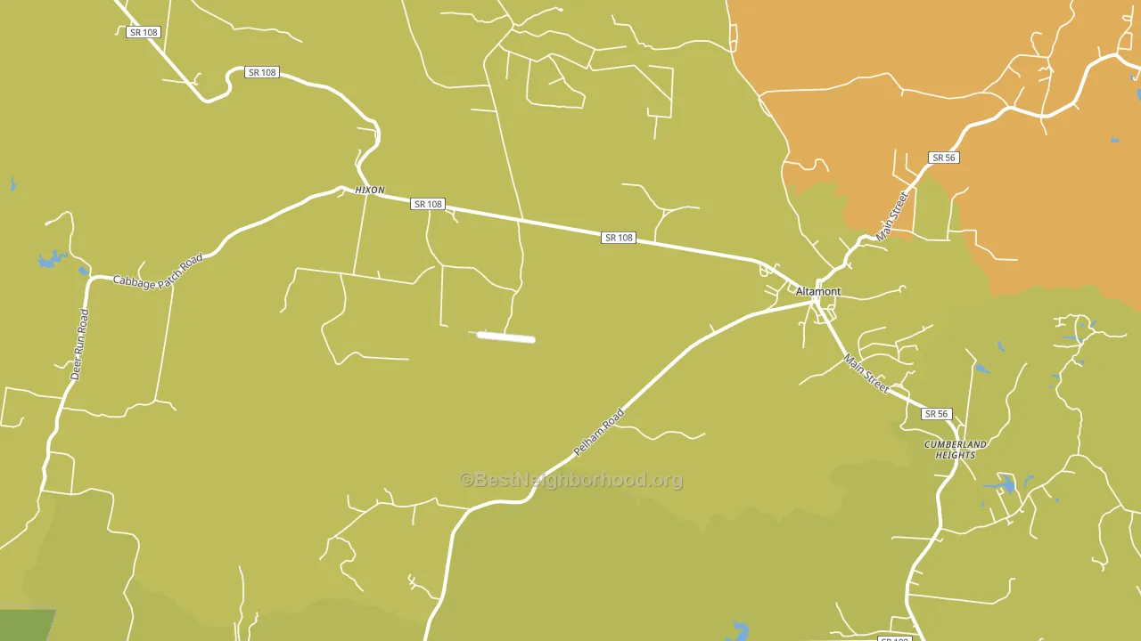 37301, TN block-group voter-turnout map