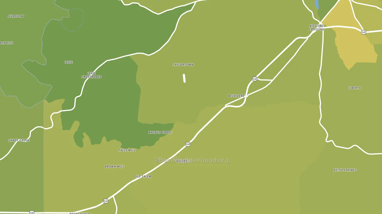 37306, TN block-group voter-turnout map