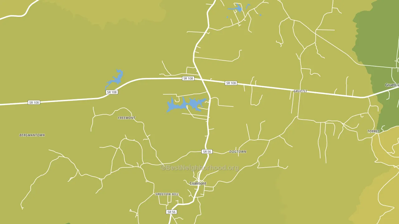 37313, TN block-group voter-turnout map
