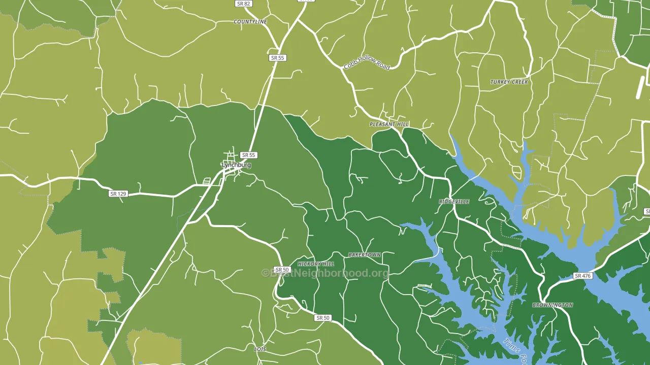 37352, TN block-group voter-turnout map