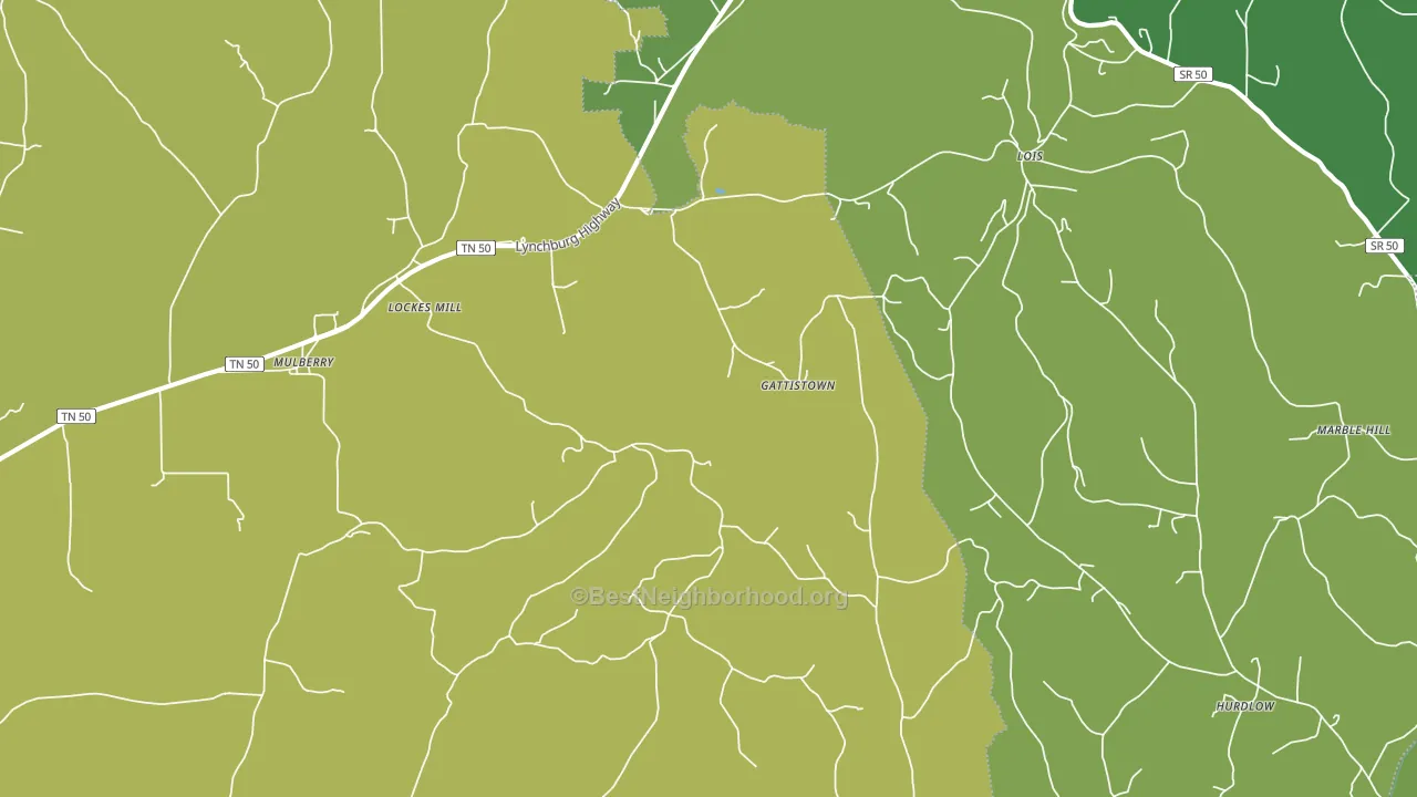 37359, TN block-group voter-turnout map