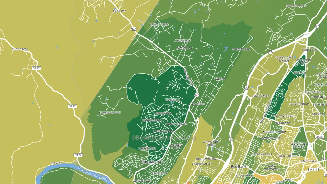 37377, TN block-group voter-turnout map