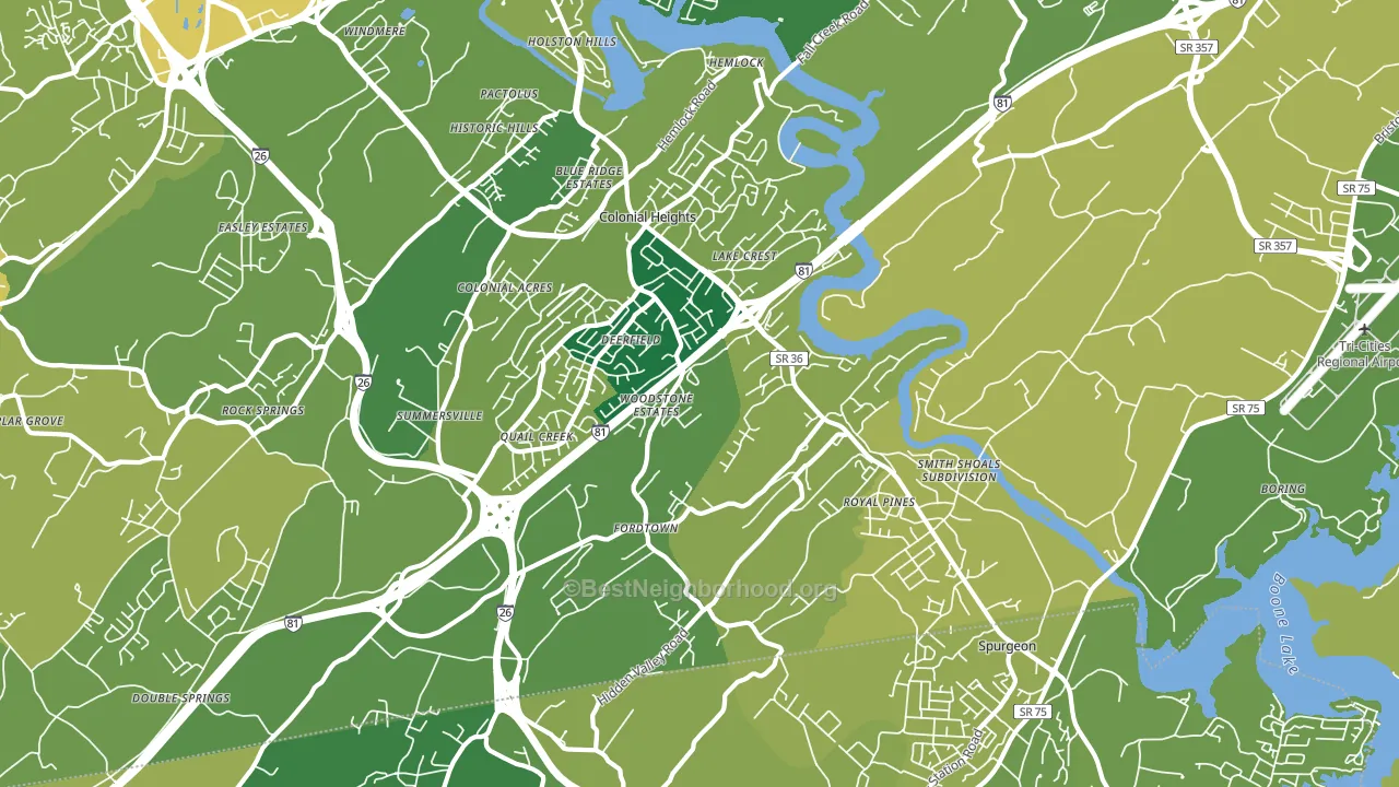 37663, TN block-group voter-turnout map