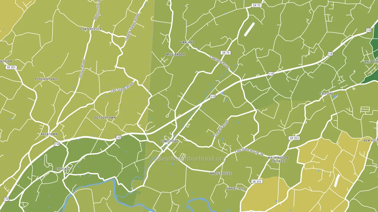 37681, TN block-group voter-turnout map