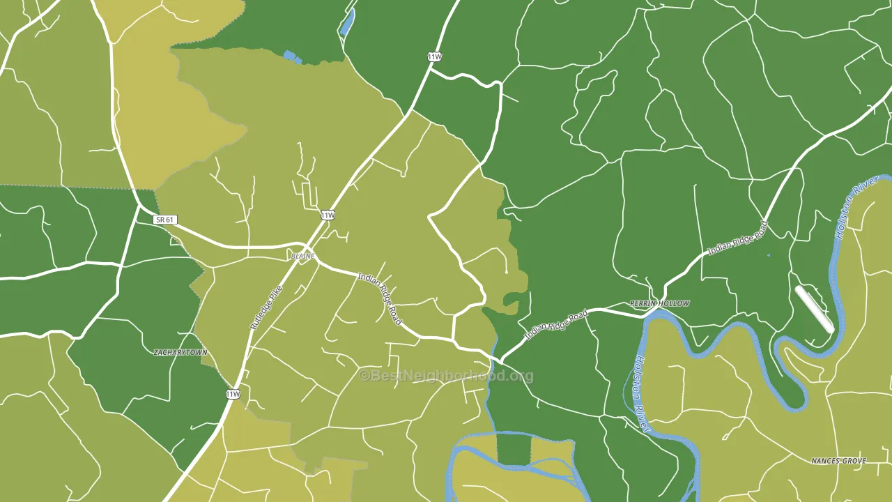 37709, TN block-group voter-turnout map