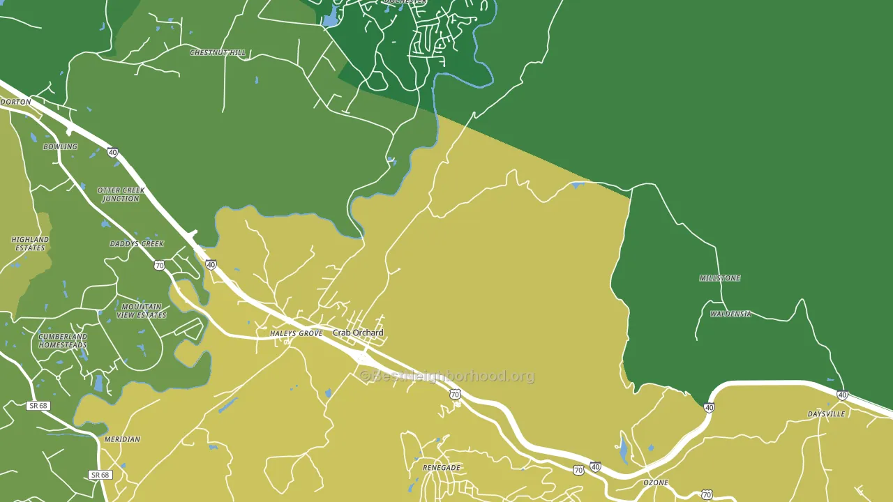 37723, TN block-group voter-turnout map