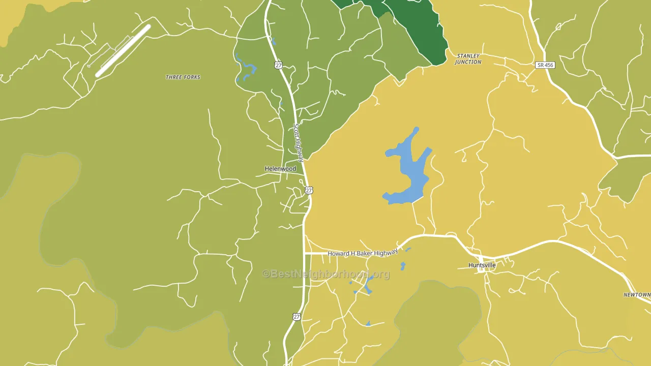 37755, TN block-group voter-turnout map