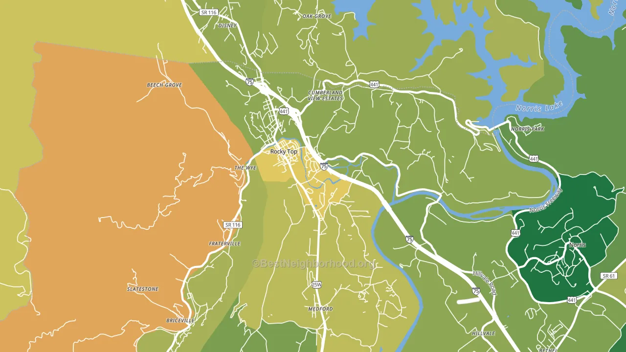 37769, TN block-group voter-turnout map