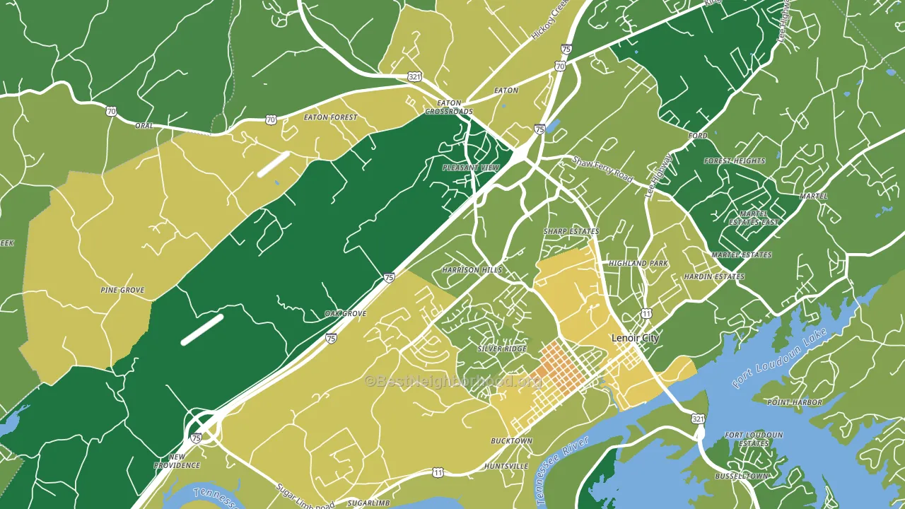 37771, TN block-group voter-turnout map