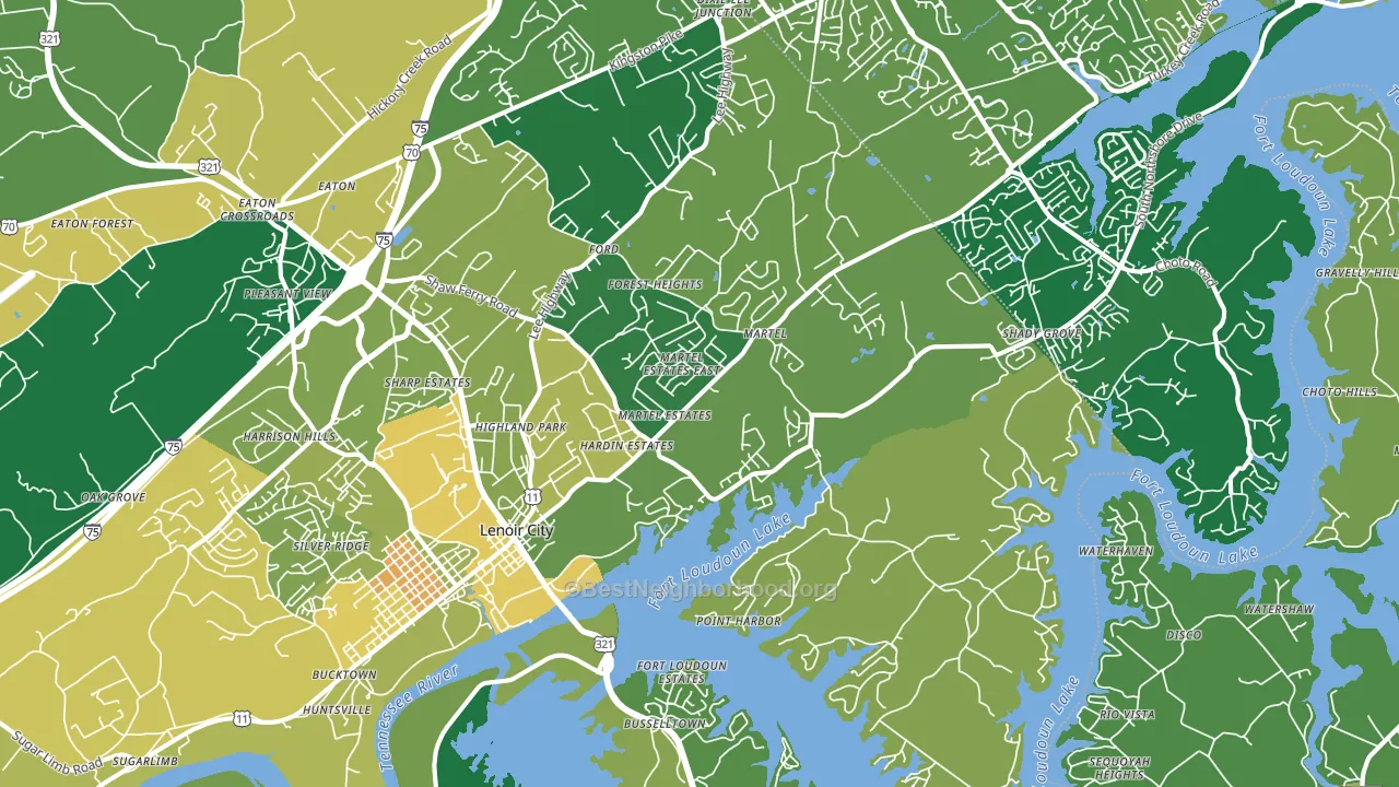 37772, TN block-group voter-turnout map