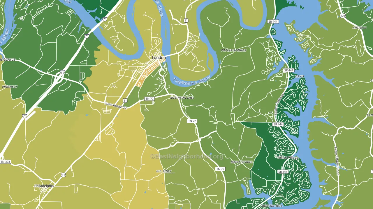 37774, TN block-group voter-turnout map