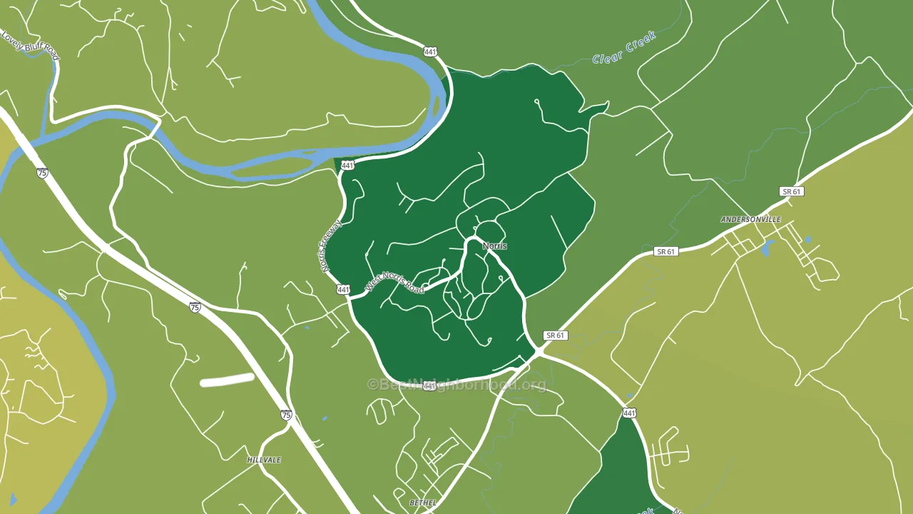 37828, TN block-group voter-turnout map