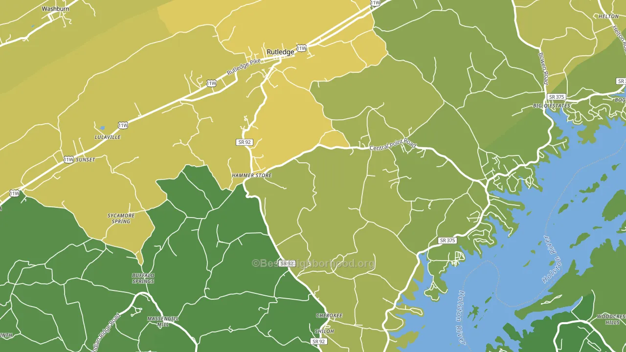 37861, TN block-group voter-turnout map