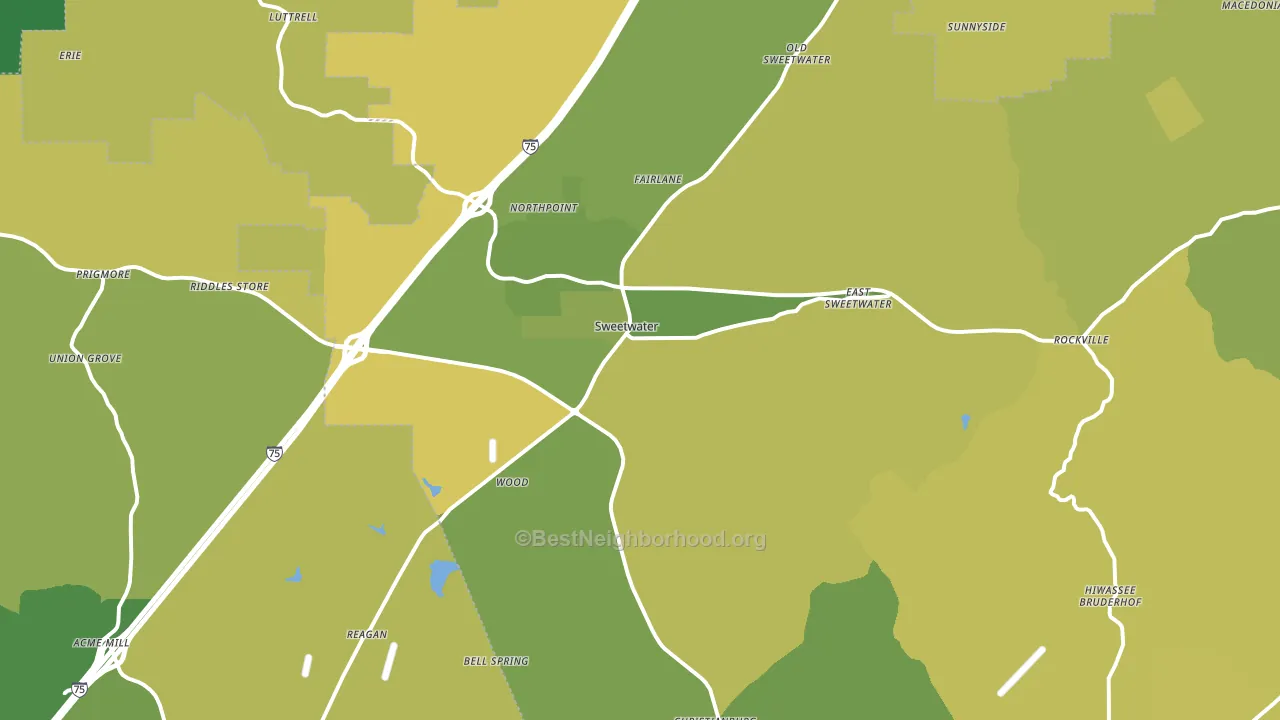 37874, TN block-group voter-turnout map