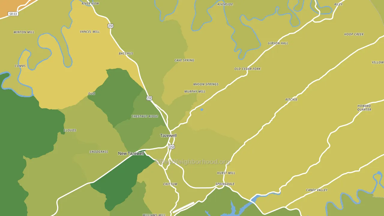 37879, TN block-group voter-turnout map