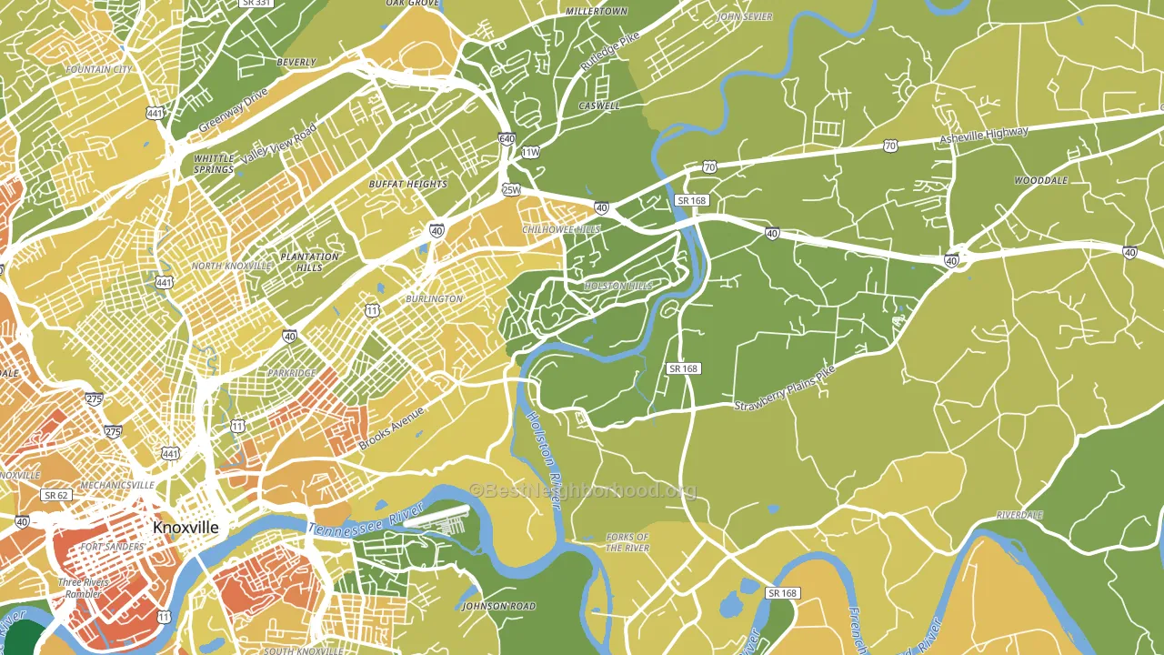 37914, TN block-group voter-turnout map