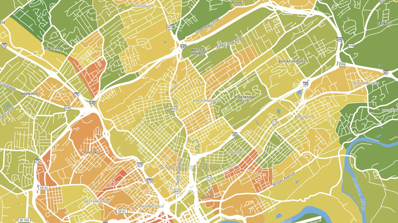 37917, TN block-group voter-turnout map