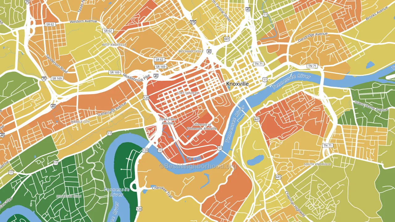 37996, TN block-group voter-turnout map