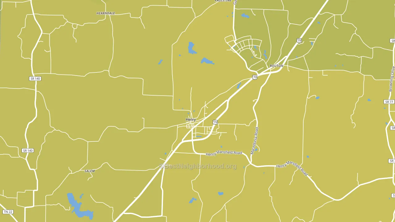 38231, TN block-group voter-turnout map