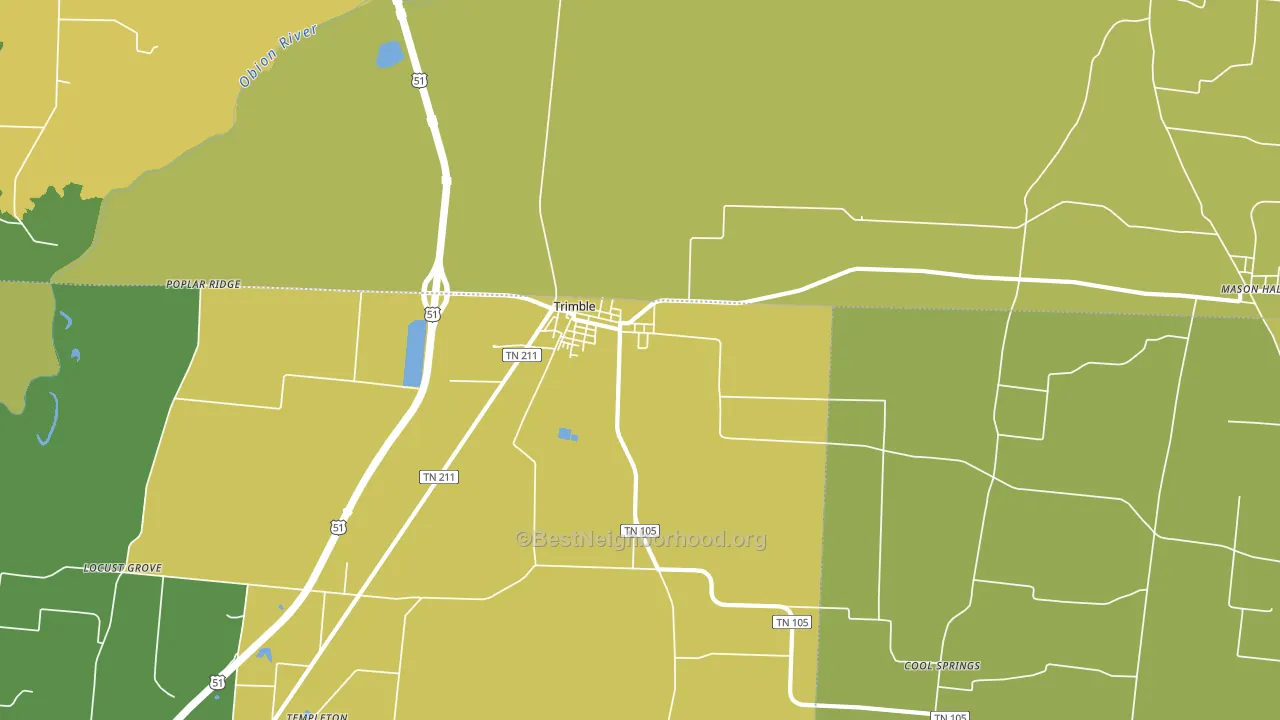 38259, TN block-group voter-turnout map