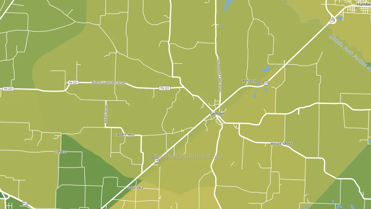 38337, TN block-group voter-turnout map