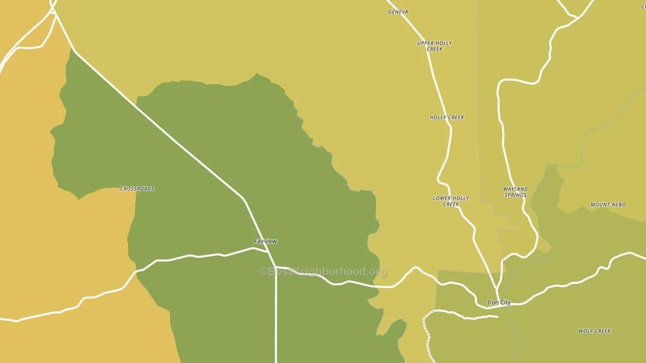 38463, TN block-group voter-turnout map
