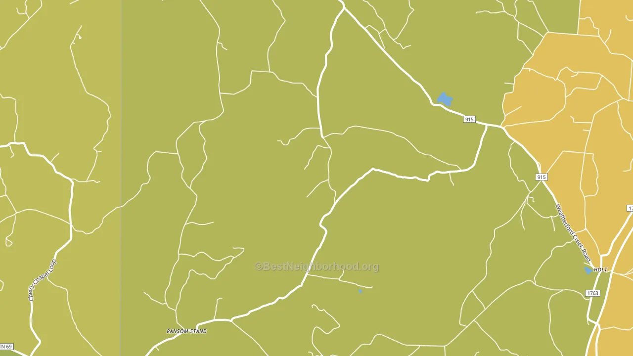 38471, TN block-group voter-turnout map
