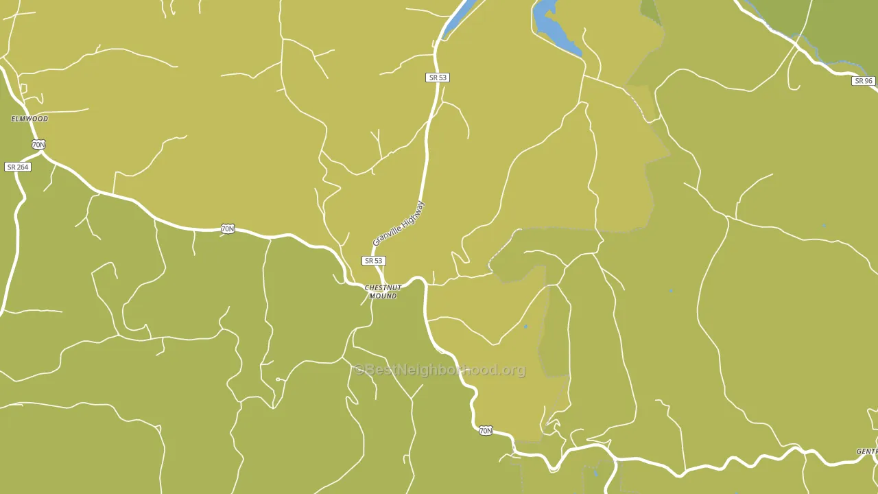 38552, TN block-group voter-turnout map