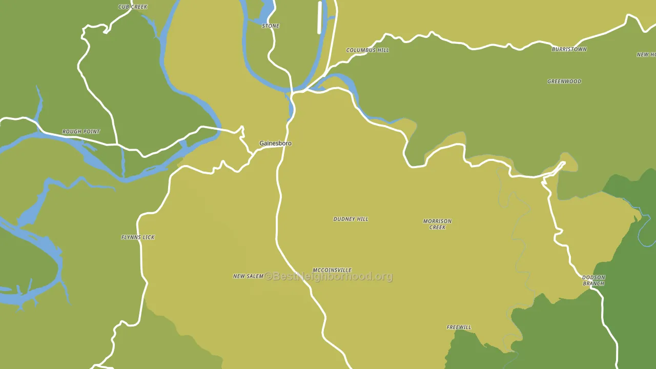 38562, TN block-group voter-turnout map