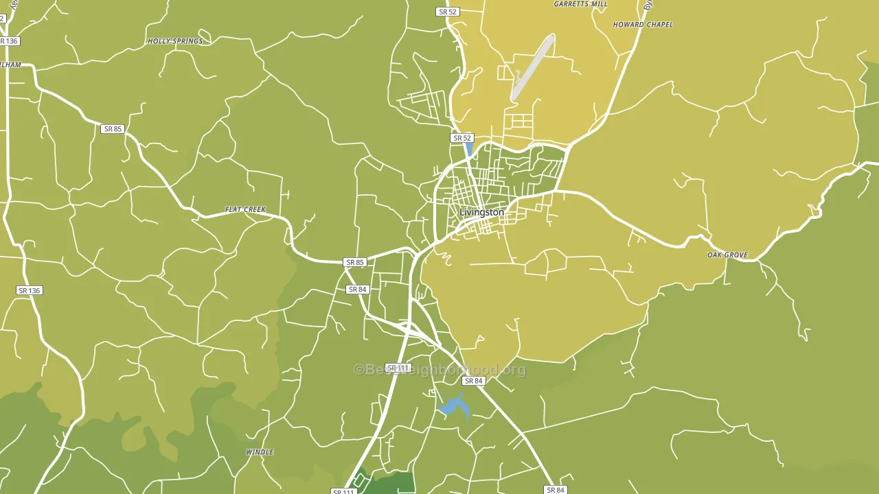 38570, TN block-group voter-turnout map