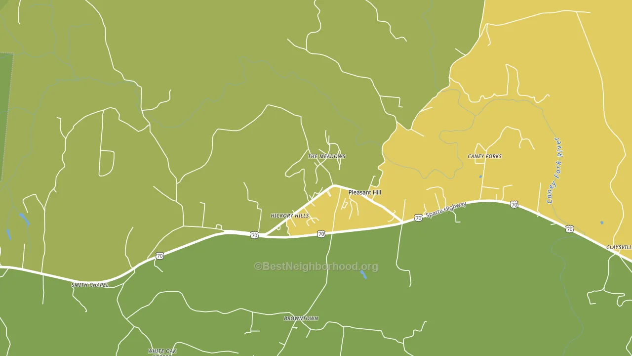 38578, TN block-group voter-turnout map