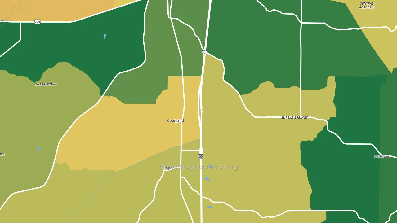 38620, MS block-group voter-turnout map