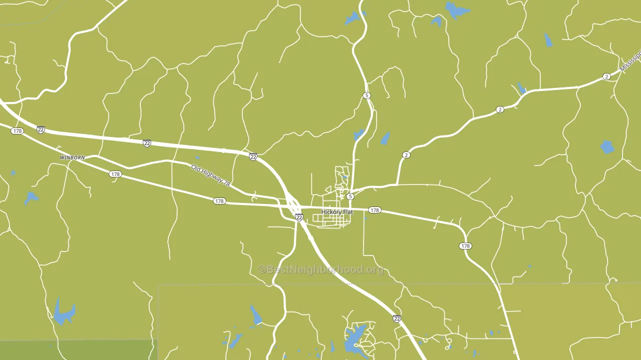 38633, MS block-group voter-turnout map