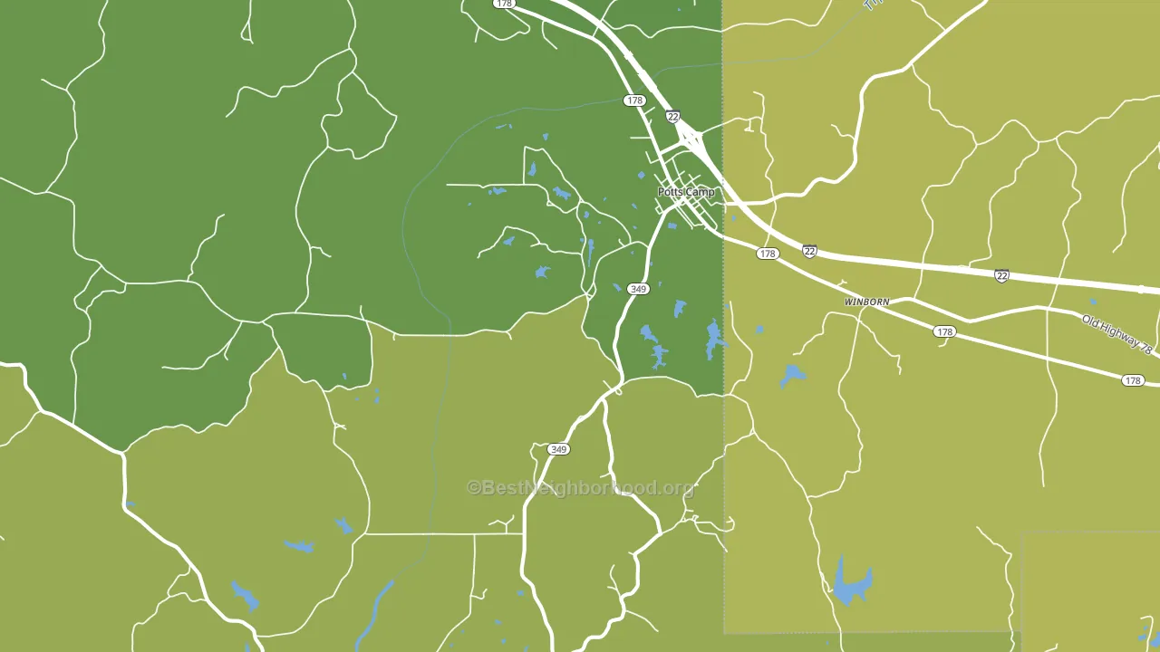 38659, MS block-group voter-turnout map