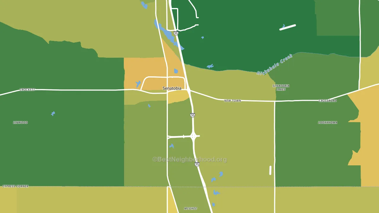 38668, MS block-group voter-turnout map